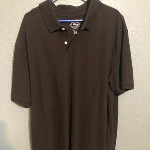 St. John’s Bay 2XL Brown Polo